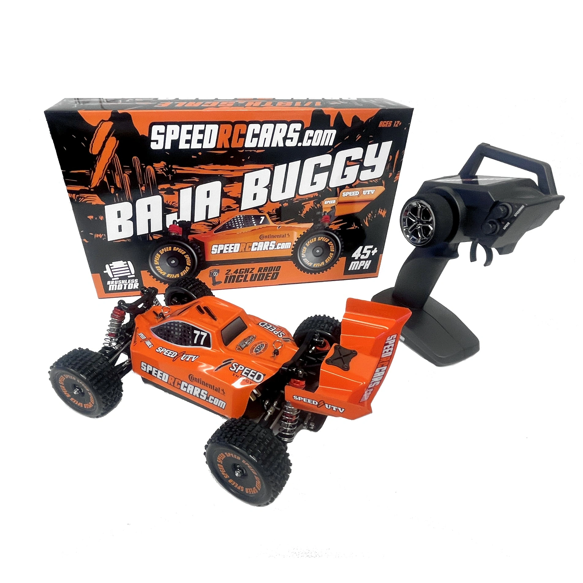 Robby Gordon's Baja Beast Unleashed 1/18 Scale Brushless Buggy—Conquer the Desert!